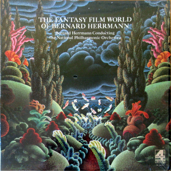 Bernard Herrmann : The Fantasy Film World Of Bernard Herrmann (LP, Album, RP)