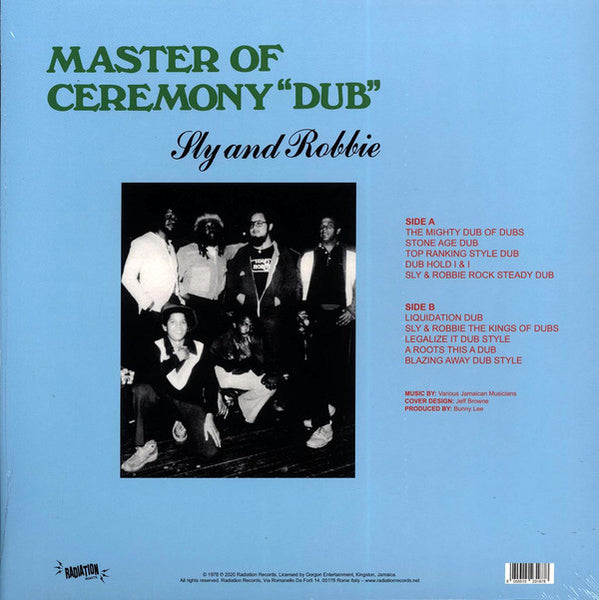 Sly & Robbie : Master Of Ceremony "Dub" (LP, RE)