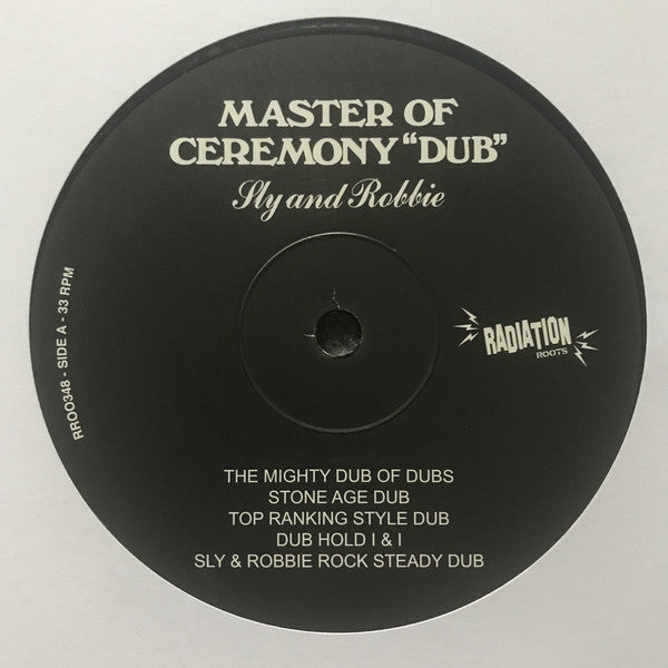 Sly & Robbie : Master Of Ceremony "Dub" (LP, RE)