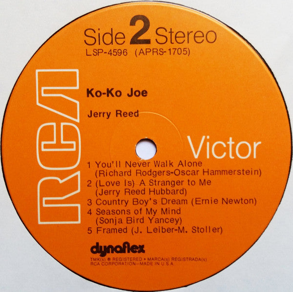 Jerry Reed : Ko-Ko Joe (LP, Album, Ind)