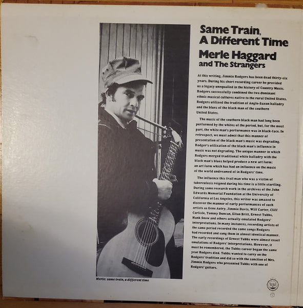 Merle Haggard : Same Train, A Different Time (2xLP, Album, Scr)