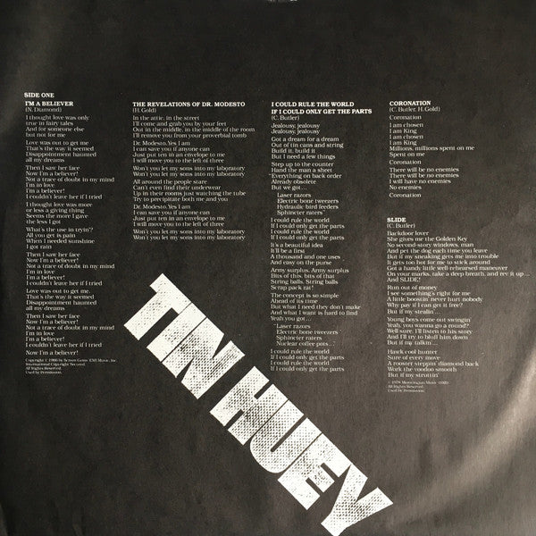 Tin Huey : Contents Dislodged During Shipment (LP, Album, Jac)