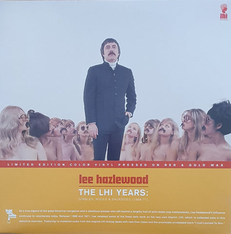 Lee Hazlewood : The LHI Years: Singles, Nudes & Backsides (1968-71) (LP, Gol + LP, Red + Comp, Ltd, RE)