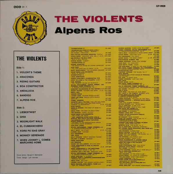 The Violents (2) : Alpens Ros (LP, Album, RE)