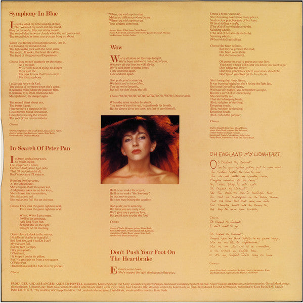 Kate Bush = ケイト・ブッシュ* : Lionheart = ライオン・ハート (LP, Album)
