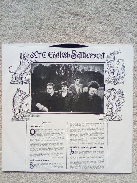 XTC : English Settlement (LP, Album, Car)