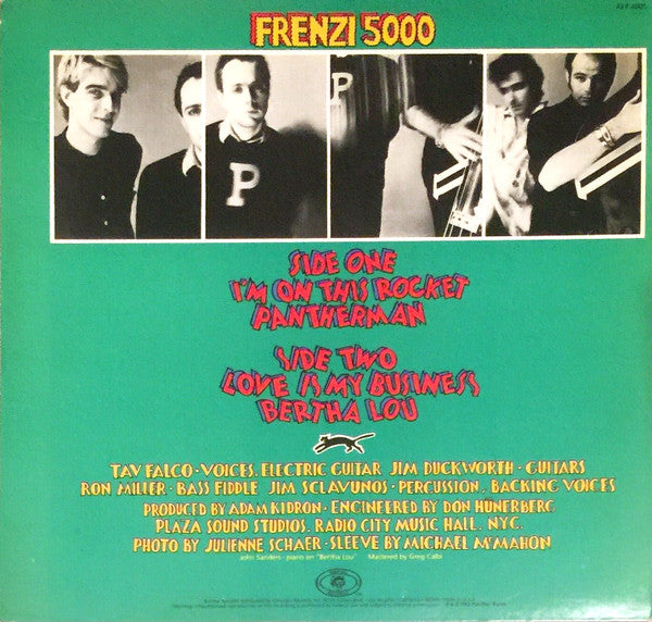 Tav Falco's Panther Burns : Blow Your Top (12", EP)