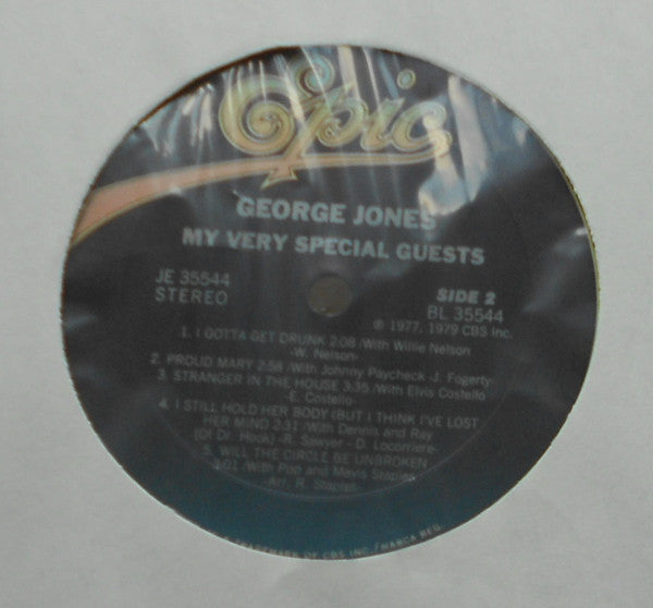 George Jones (2) : My Very Special Guests (LP, Album)