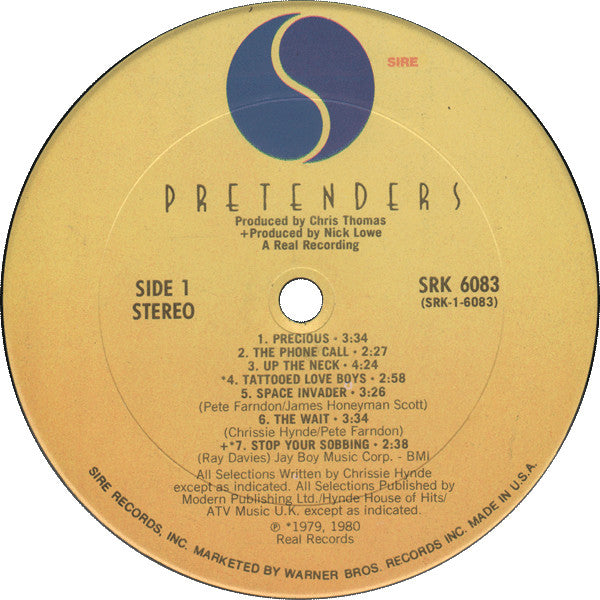 Pretenders* : Pretenders (LP, Album, Club)