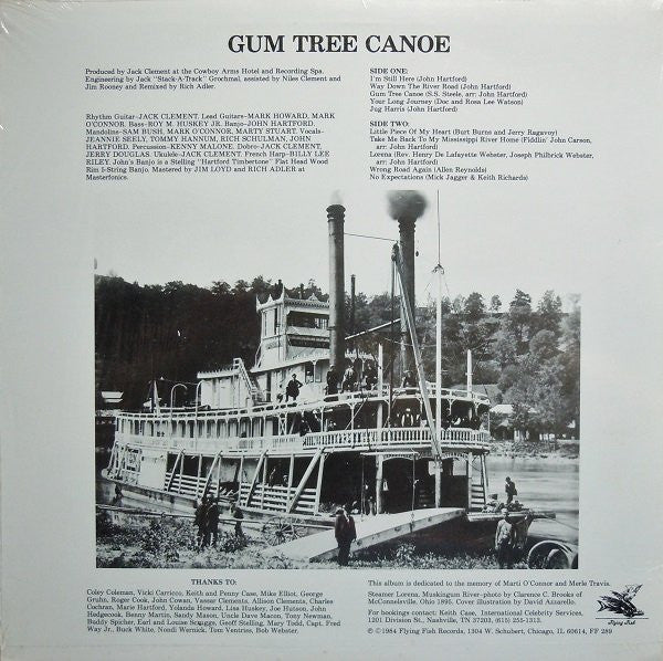 John Hartford : Gum Tree Canoe (LP, Album)