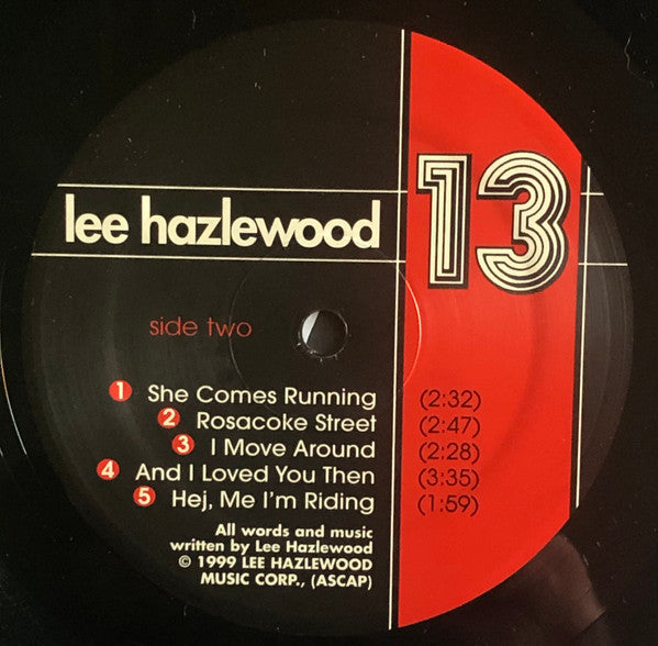 Lee Hazlewood : 13 (LP, Album, RE)