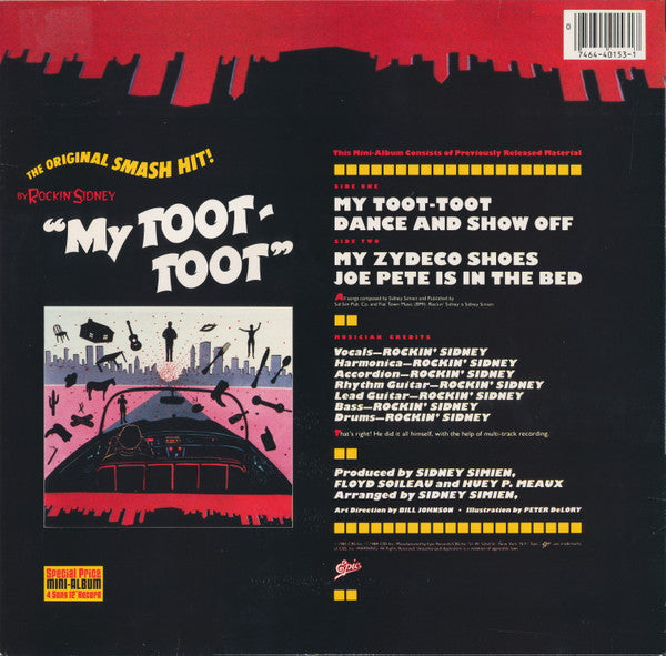 Rockin' Sidney : My Toot Toot (12", MiniAlbum, Pit)