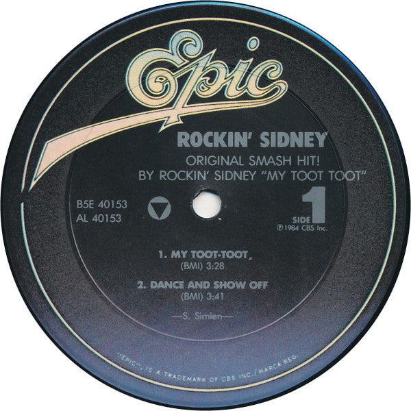 Rockin' Sidney : My Toot Toot (12", MiniAlbum, Pit)