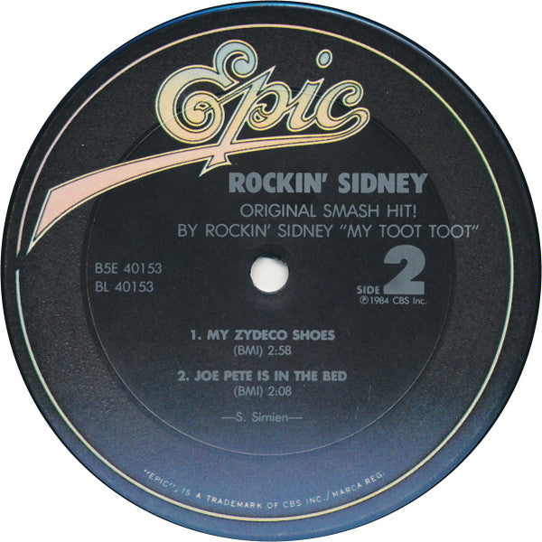 Rockin' Sidney : My Toot Toot (12", MiniAlbum, Pit)