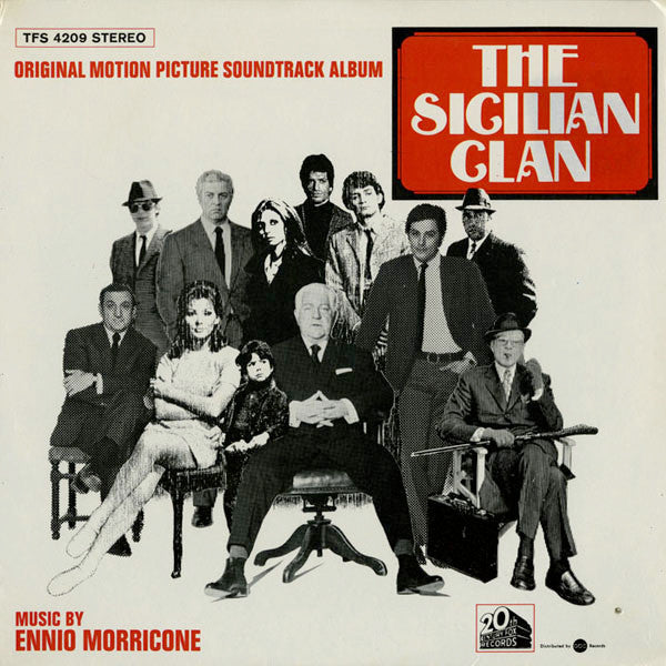 Ennio Morricone : The Sicilian Clan (Original Motion Picture Soundtrack Album) (LP, Album)