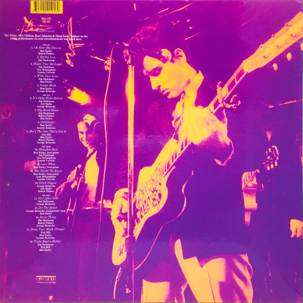 Tav Falco Panther Burns* : Midnight In Memphis - 10th Anniversary Live LP (2xLP, Album)