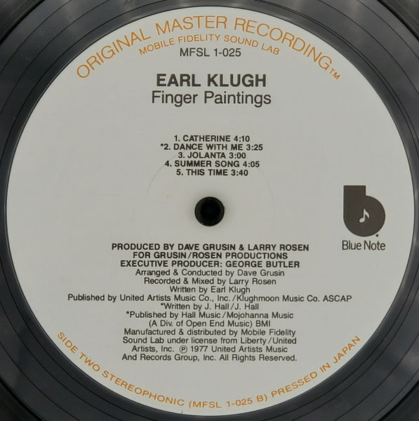 Earl Klugh : Finger Paintings (LP, Album, Ltd, RE, RM)