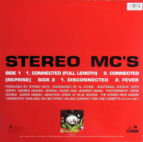 Stereo MC's : Connected (12")