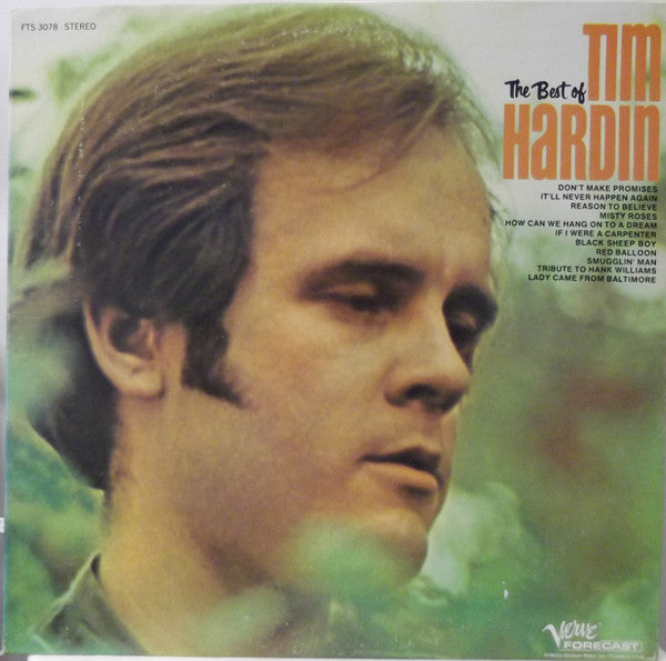 Tim Hardin : The Best Of Tim Hardin (LP, Comp, RP, MGM)