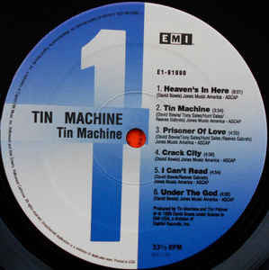 Tin Machine : Tin Machine (LP, Album)
