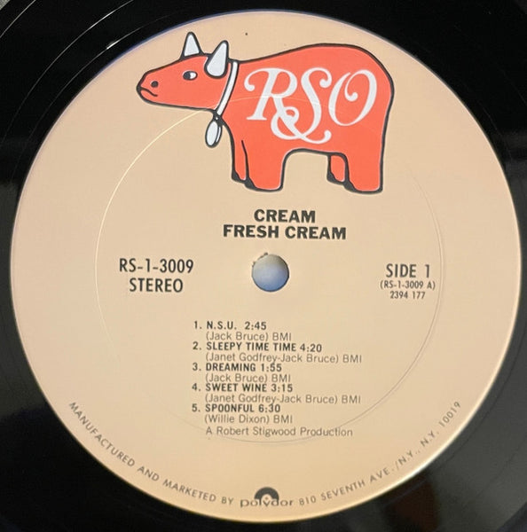 Cream (2) : Fresh Cream (LP, Album, RE, Ter)
