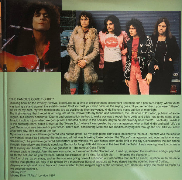 Marc Bolan & T-Rex* : "I Danced Myself Out Of The Womb" (2xLP, Comp, 180)