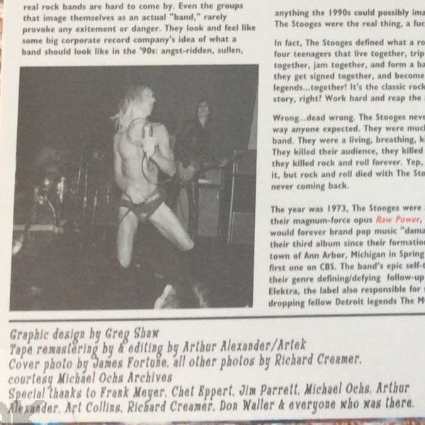 Iggy & The Stooges* : California Bleeding (LP)