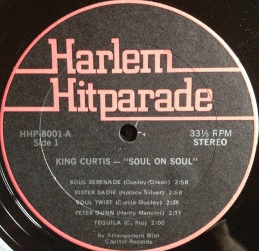 King Curtis : Soul On Soul (LP, Comp)