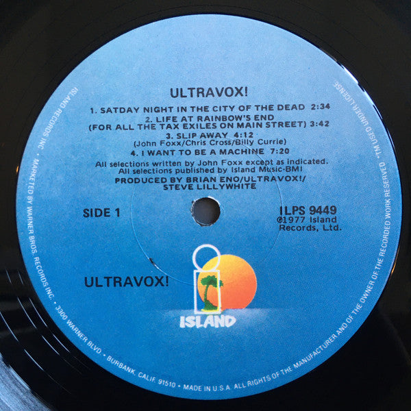 Ultravox!* : Ultravox! (LP, Album, Gat)