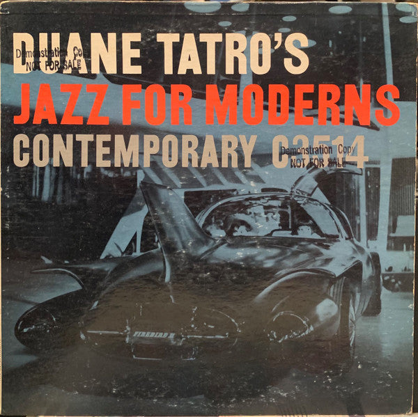 Duane Tatro : Duane Tatro's Jazz For Moderns (LP, Album, Mono, Hol)