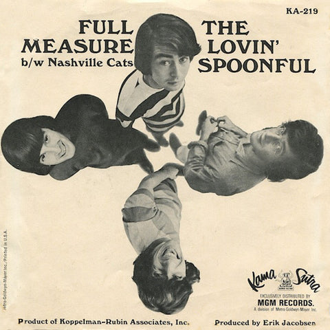 The Lovin' Spoonful : Nashville Cats / Full Measure (7", Single)