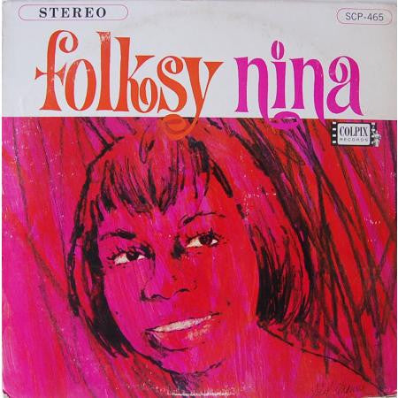 Nina Simone : Folksy Nina (LP, Album, RP)