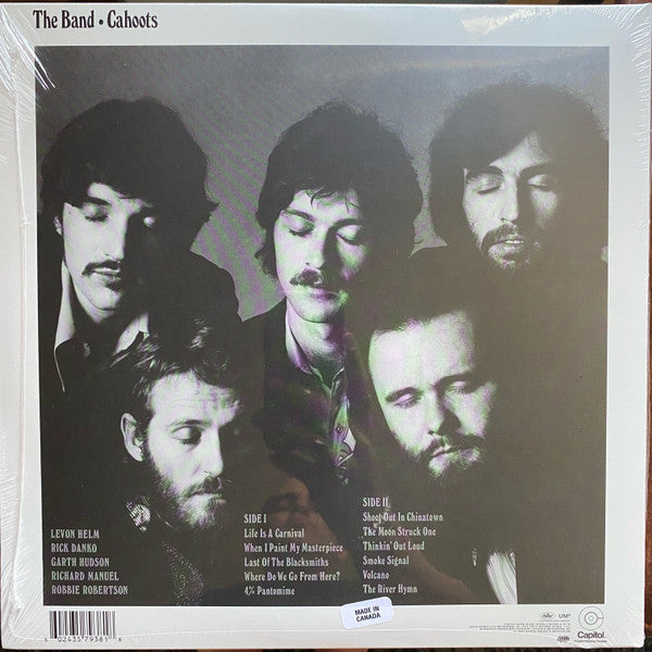 The Band : Cahoots (LP, Album, RE, RM, Gat)