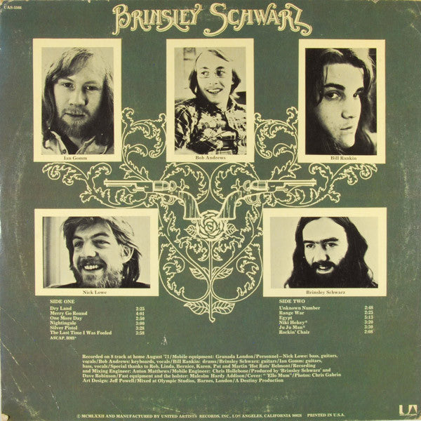 Brinsley Schwarz : Silver Pistol (LP, Album, All)