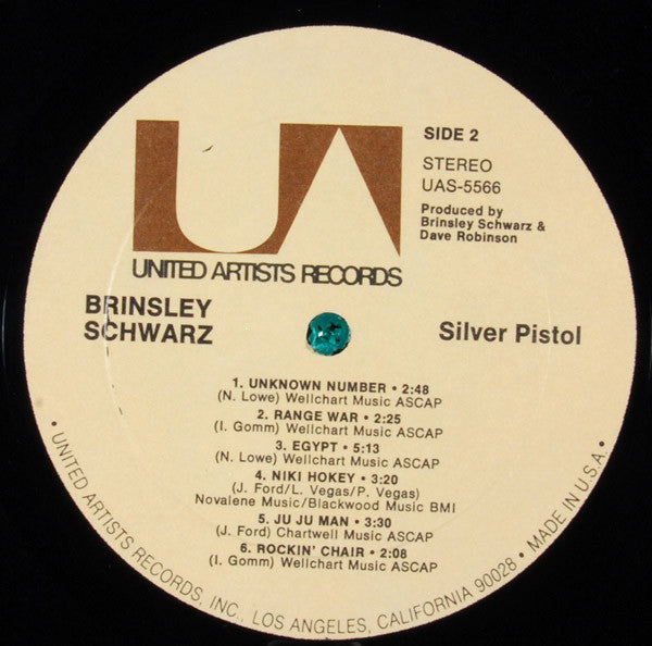 Brinsley Schwarz : Silver Pistol (LP, Album, All)