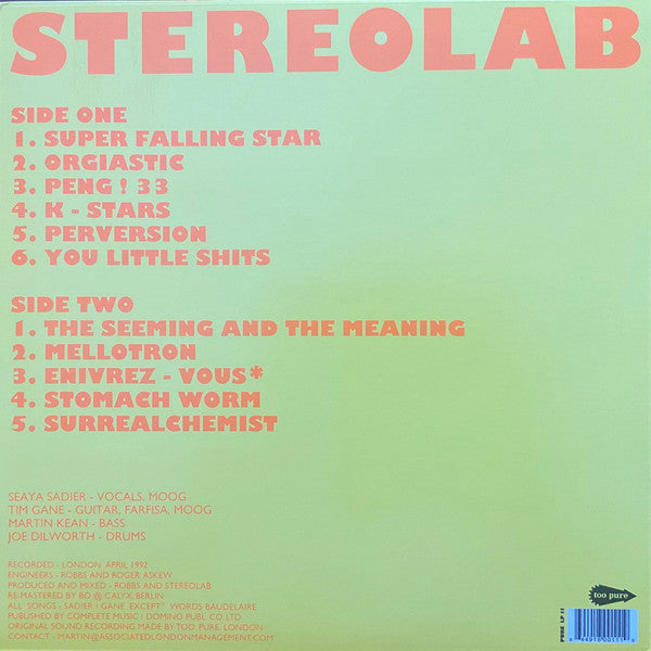 Stereolab : Peng! (LP, Album, RE)