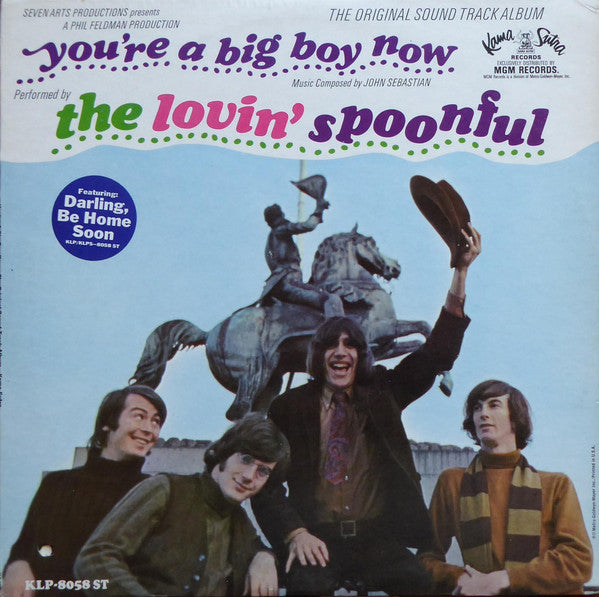 The Lovin' Spoonful : You're A Big Boy Now - The Original Sound Track Album (LP, Album, Mono)