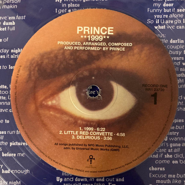 Prince : 1999 (2xLP, Album, RE, RM, Cle)