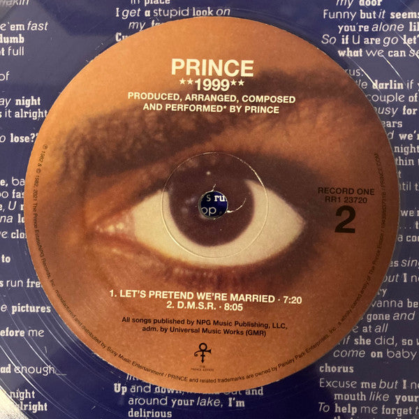 Prince : 1999 (2xLP, Album, RE, RM, Cle)