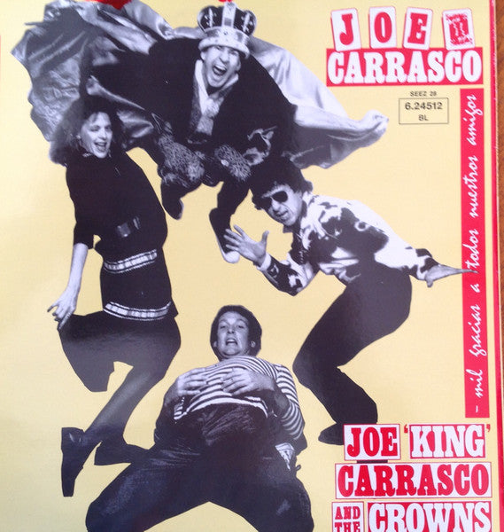 Joe King Carrasco & The Crowns : Mil Gracias A Tudos Nuestros Amigos (LP, Album, Pin)