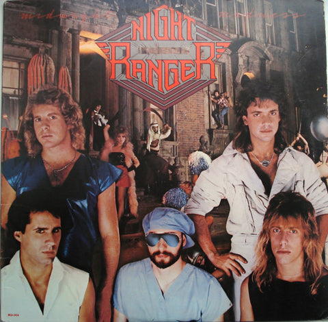 Night Ranger : Midnight Madness (LP, Album, Club, Car)