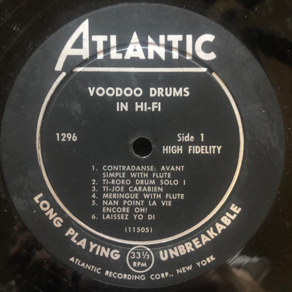 Voodoo Drums : Voodoo Drums In Hi-fi (LP, Album, Dee)