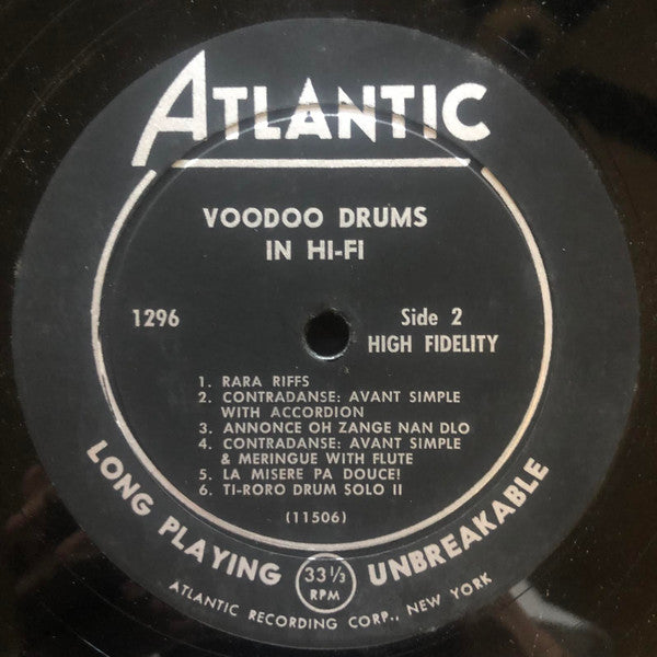 Voodoo Drums : Voodoo Drums In Hi-fi (LP, Album, Dee)
