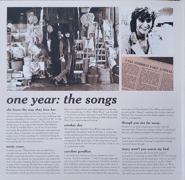 Colin Blunstone : One Year (2xLP, Album, Dlx, Ltd, RE)