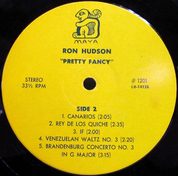 Ron Hudson (2) : Pretty Fancy (LP, Album)