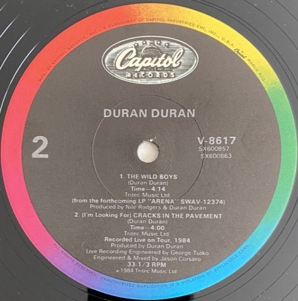 Duran Duran : The Wild Boys (12", Single, Jac)
