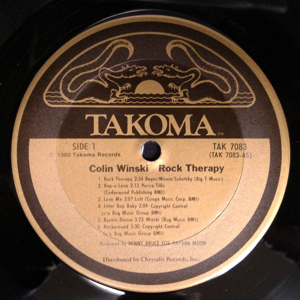 Colin Winski : Rock Therapy (LP, Ter)