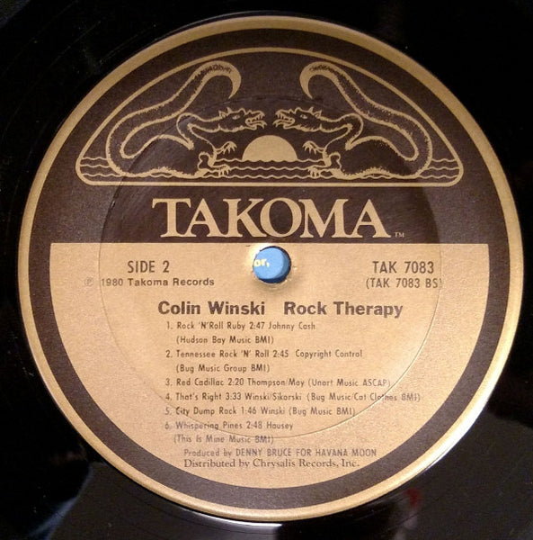 Colin Winski : Rock Therapy (LP, Ter)