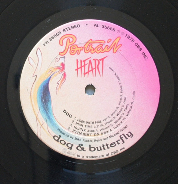 Heart : Dog & Butterfly (LP, Album, Ter)