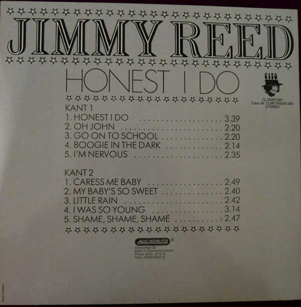 Jimmy Reed : Honest I Do (LP, Comp)